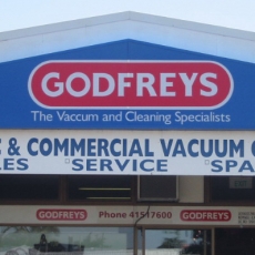 Godfreys Lightbox Sign